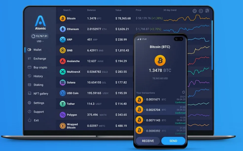 What is a desktop crypto wallet